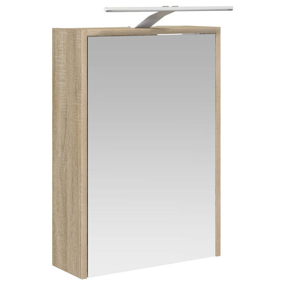 vidaXL Bathroom Cabinet Set 5 pcs Sonoma Oak 43 x 16 x 62.5 cm