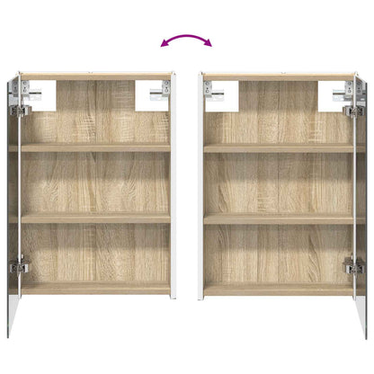 vidaXL Bathroom Furniture Set 4 pcs Sonoma Oak