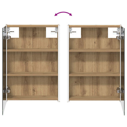 vidaXL Bathroom Furniture Set 4 pcs Artisan Oak