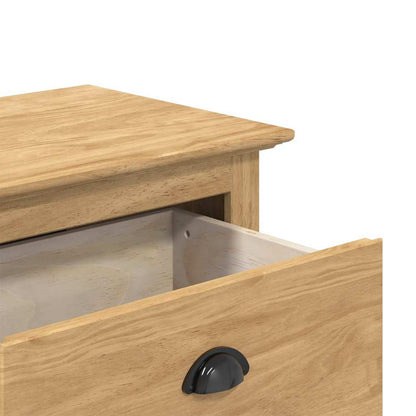 vidaXL Hallway Bench BODO Honey Brown 118 x 40 x 50 cm Engineered Wood