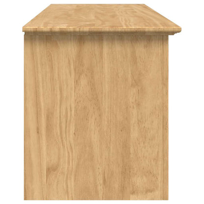 vidaXL Hallway Bench BODO Honey Brown 118 x 40 x 50 cm Engineered Wood