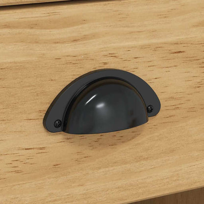vidaXL Bedside Cabinet BODO Honey Brown 53 x 38.5 x 67 cm