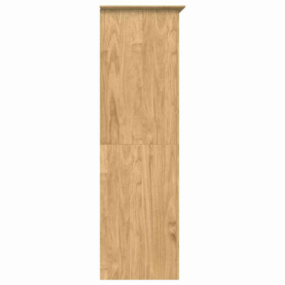 vidaXL Wardrobe BODO Honey Brown 53.5 x 99 x 173 cm Engineered Wood