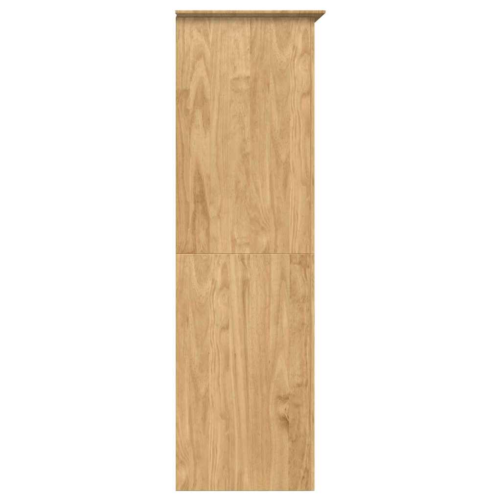vidaXL Wardrobe BODO Honey Brown 146 x 53.5 x 173 cm Engineered Wood