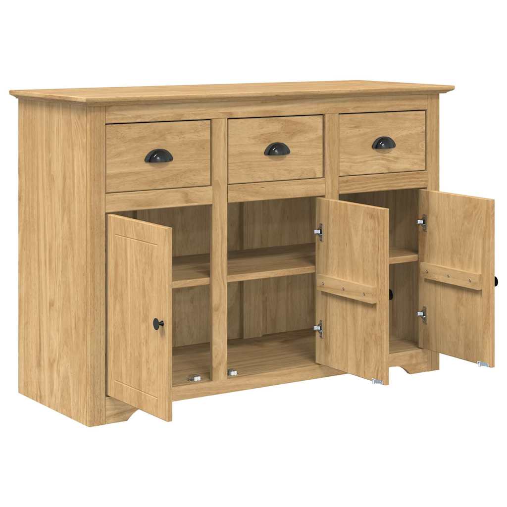 vidaXL Sideboard BODO Honey Brown 115.5 x 44 x 80 cm Engineered Wood