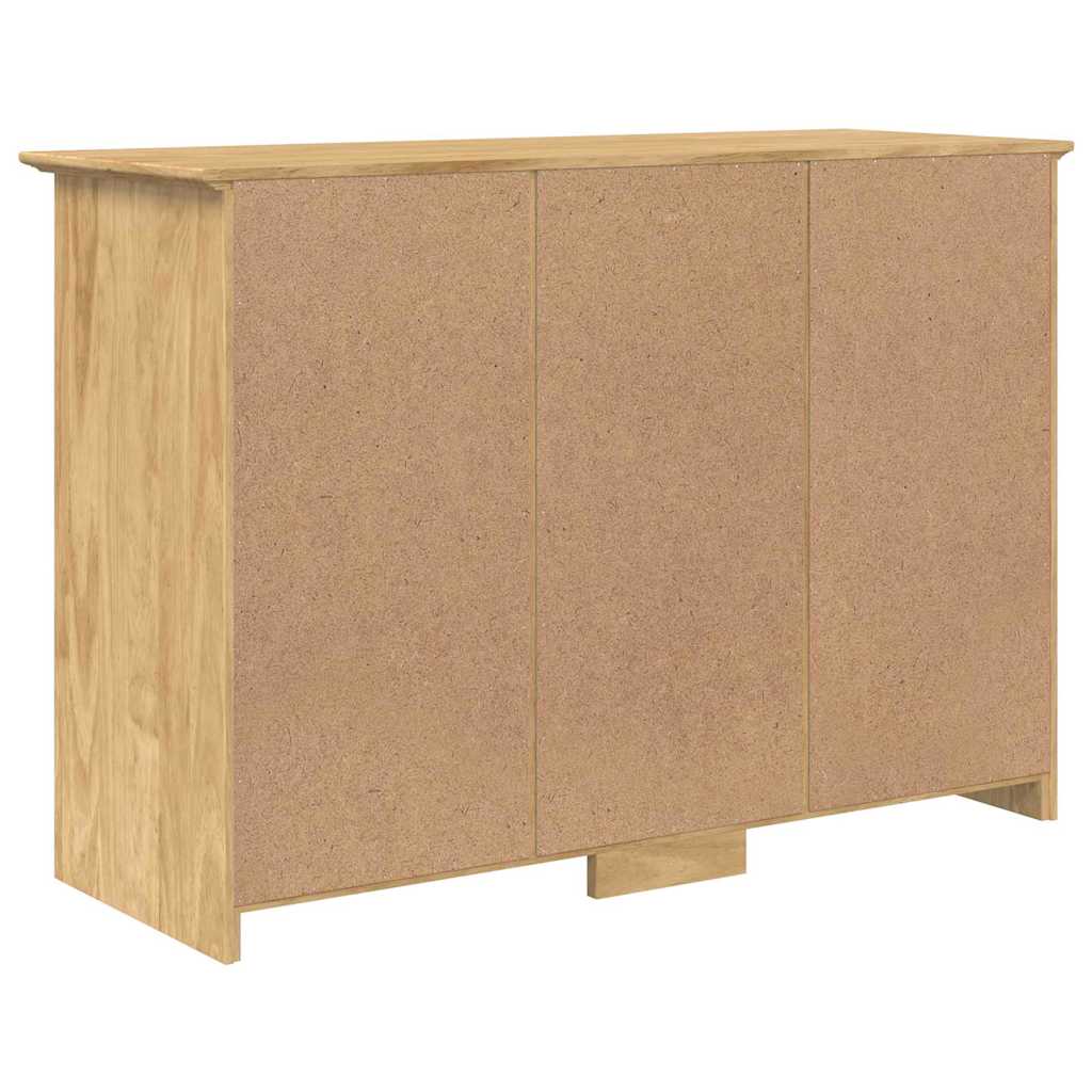 vidaXL Sideboard BODO Honey Brown 115.5 x 44 x 80 cm Engineered Wood