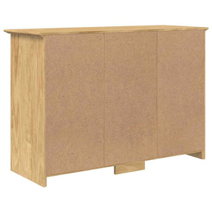 vidaXL Sideboard BODO Honey Brown 115.5 x 44 x 80 cm Engineered Wood