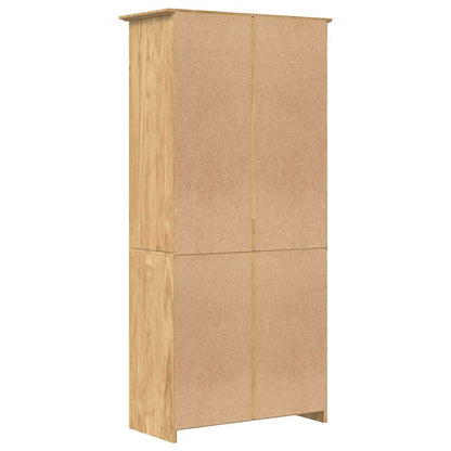 vidaXL Bookcase BODO Honey Brown 82 x 40 x 173 cm Engineered Wood