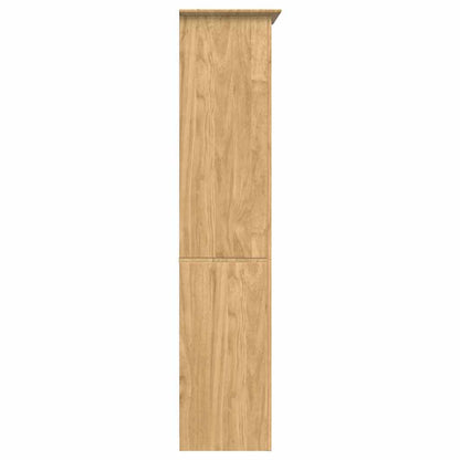 vidaXL Bookcase BODO Honey Brown 82 x 40 x 173 cm Engineered Wood