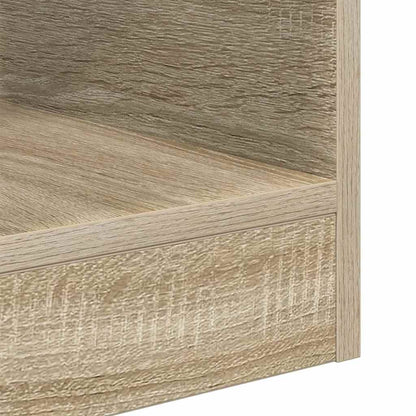 vidaXL End Table Sonoma Oak 30.5 x 30 x 45 cm Engineered Wood