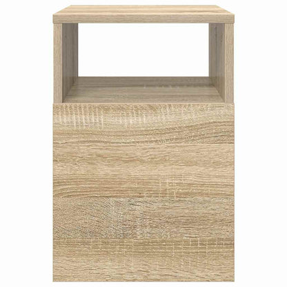 vidaXL End Table Sonoma Oak 30.5 x 30 x 45 cm Engineered Wood