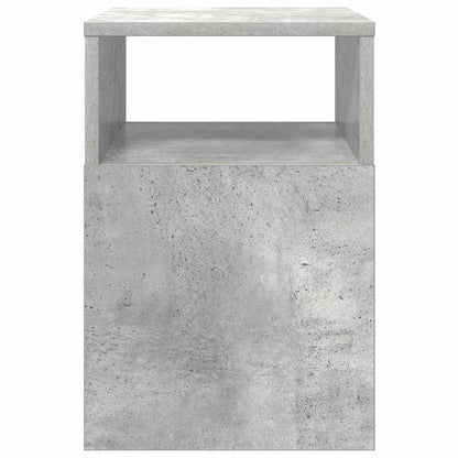 vidaXL End Table 2 pcs Concrete Grey 30.5 x 30 x 45 cm Engineered Wood