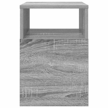 vidaXL End Table 2 pcs Grey Sonoma 30.5 x 30 x 45 cm Engineered Wood
