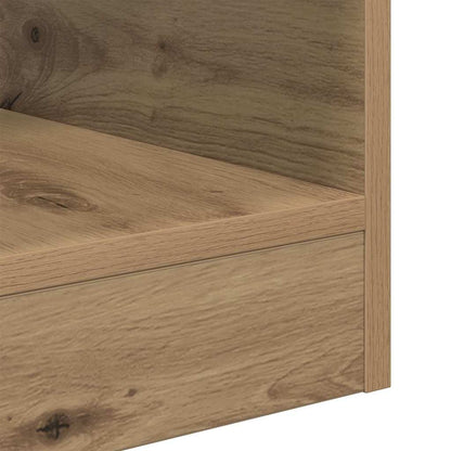 vidaXL End Table 2 pcs Artisan Oak 30.5 x 30 x 45 cm Engineered Wood