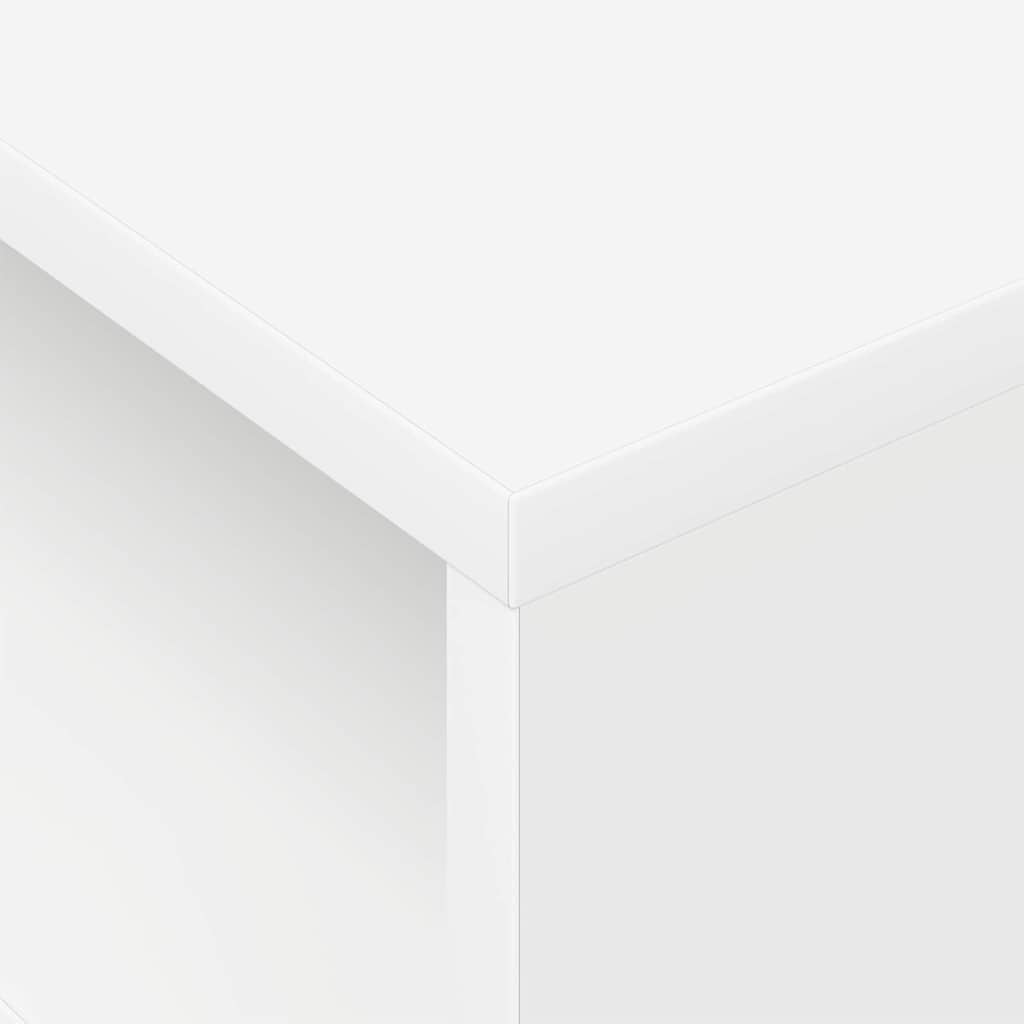 vidaXL End Table White 40.5 x 40 x 45 cm Engineered Wood