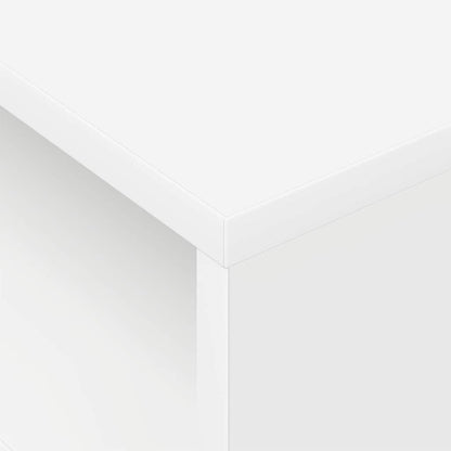 vidaXL End Table White 40.5 x 40 x 45 cm Engineered Wood