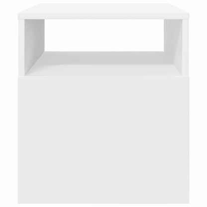 vidaXL End Table White 40.5 x 40 x 45 cm Engineered Wood