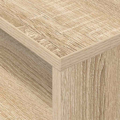 vidaXL End Table Sonoma Oak 40.5 x 40 x 45 cm Engineered Wood
