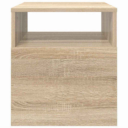 vidaXL End Table Sonoma Oak 40.5 x 40 x 45 cm Engineered Wood