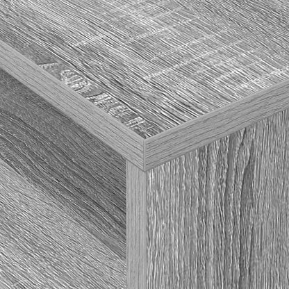 vidaXL End Table Grey Sonoma 40.5 x 40 x 45 cm Engineered Wood