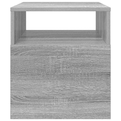 vidaXL End Table Grey Sonoma 40.5 x 40 x 45 cm Engineered Wood