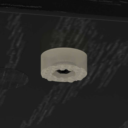 vidaXL End Table 2 pcs Black Oak 30 x 30 x 56 cm Engineered Wood