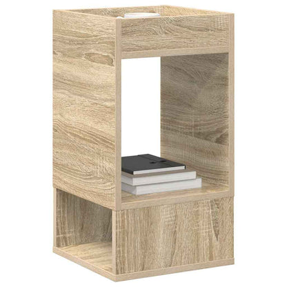 vidaXL End Table 2 pcs Sonoma Oak 30 x 30 x 56 cm Engineered Wood