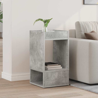 vidaXL End Table Concrete Grey 30 x 30 x 56 cm Engineered Wood