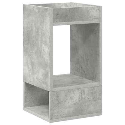 vidaXL End Table Concrete Grey 30 x 30 x 56 cm Engineered Wood