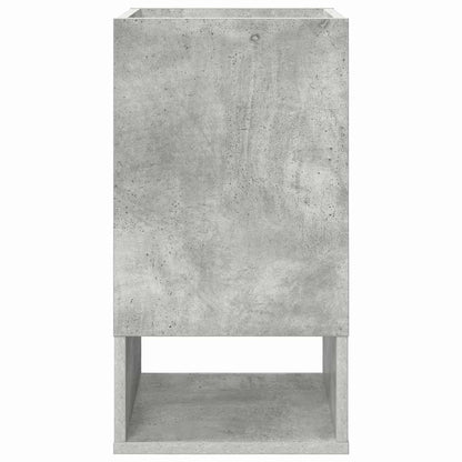 vidaXL End Table 2 pcs Concrete Grey 30 x 30 x 56 cm Engineered Wood
