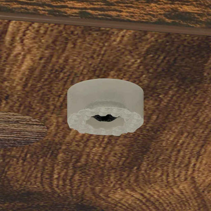 vidaXL End Table Smoked Oak 30 x 30 x 56 cm Engineered Wood