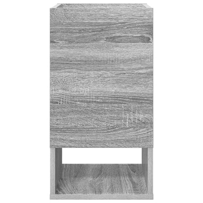 vidaXL End Table 2 pcs Grey Sonoma 30 x 30 x 56 cm Engineered Wood