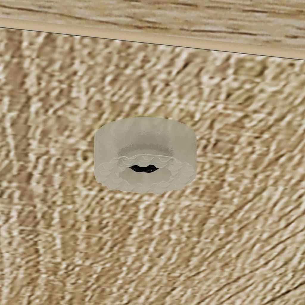 vidaXL End Table 2 pcs Sonoma Oak 40 x 40 x 56 cm Engineered Wood