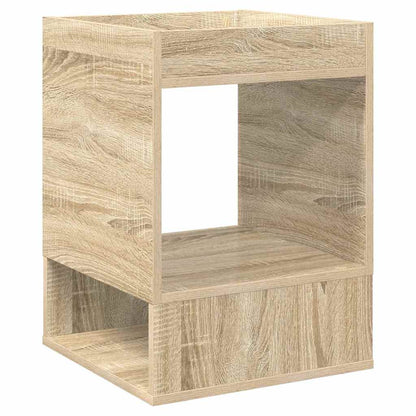 vidaXL End Table 2 pcs Sonoma Oak 40 x 40 x 56 cm Engineered Wood