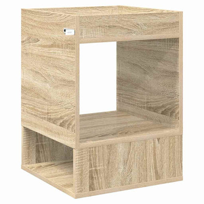 vidaXL End Table 2 pcs Sonoma Oak 40 x 40 x 56 cm Engineered Wood