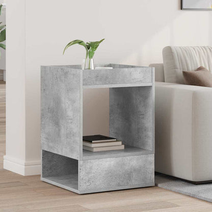 vidaXL End Table Concrete Grey 40 x 40 x 56 cm Engineered Wood