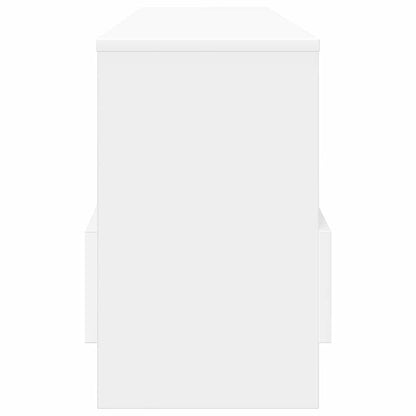 vidaXL Magazine Rack White 102 x 30 x 45 cm