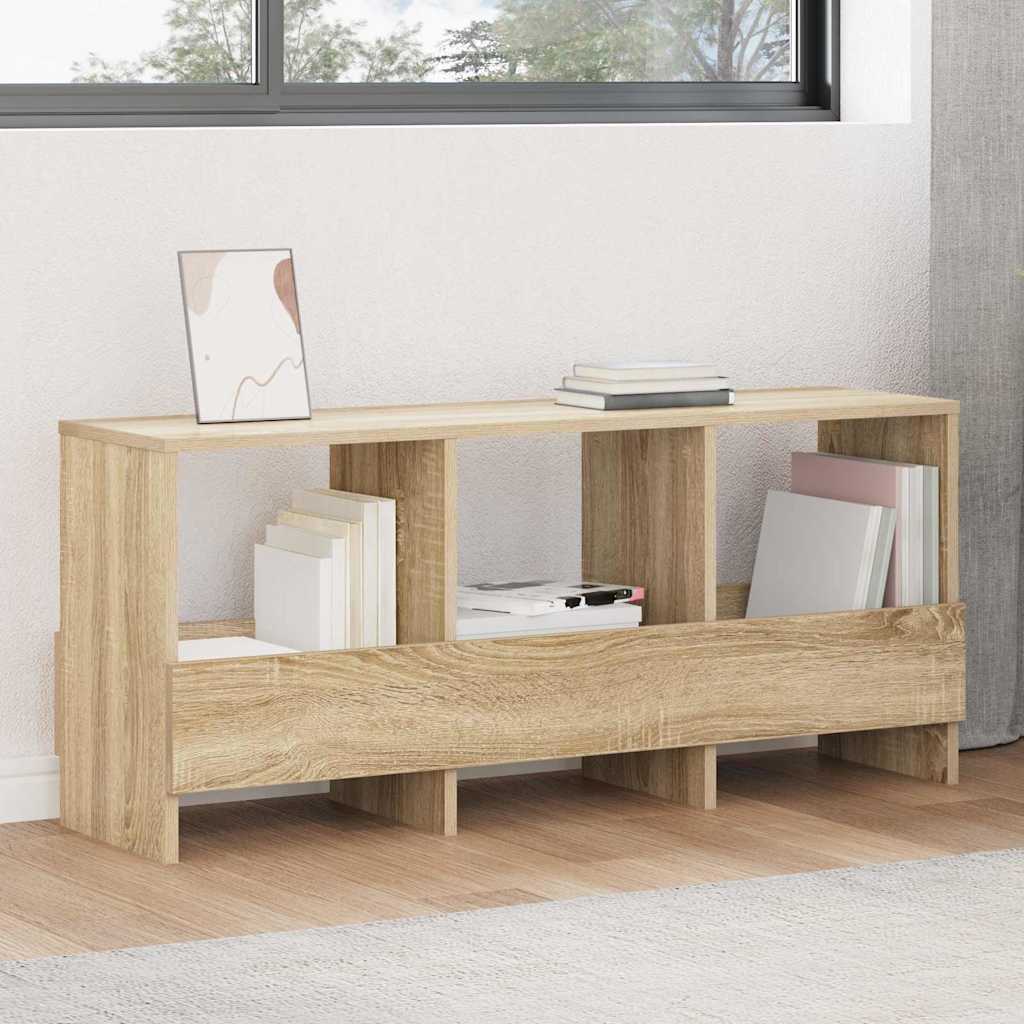 vidaXL Magazine Rack Sonoma Oak 102 x 30 x 45 cm