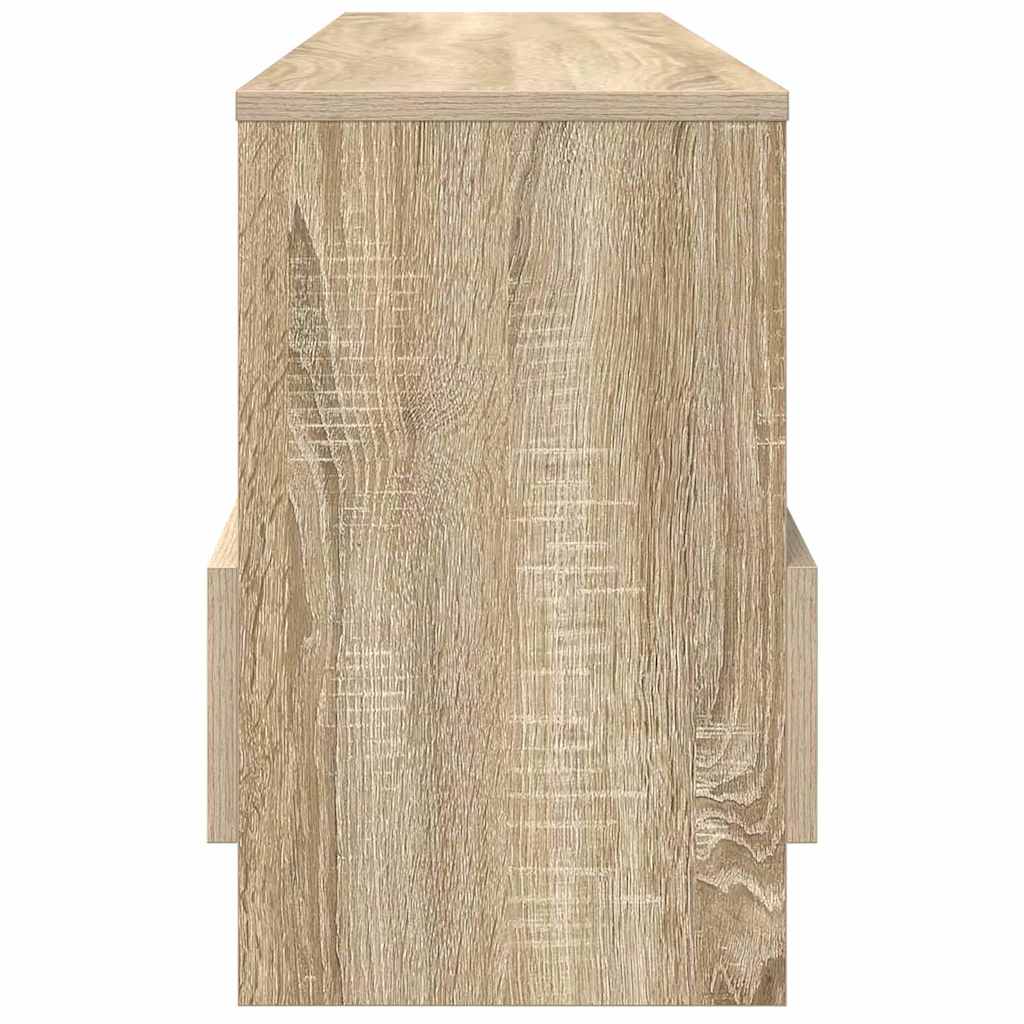 vidaXL Magazine Rack Sonoma Oak 102 x 30 x 45 cm
