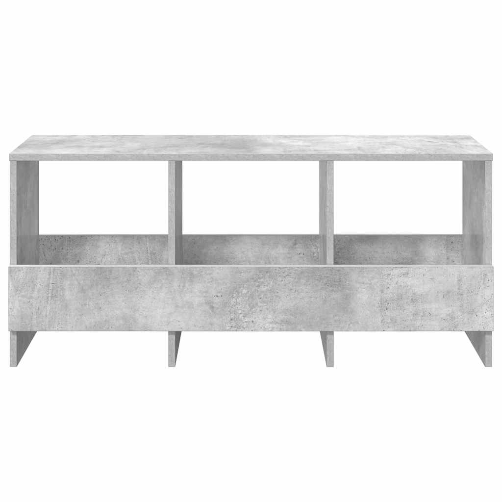 vidaXL Magazine Rack Concrete Grey 102 x 30 x 45 cm