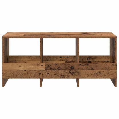 vidaXL Magazine Rack Old Wood 102 x 30 x 45 cm