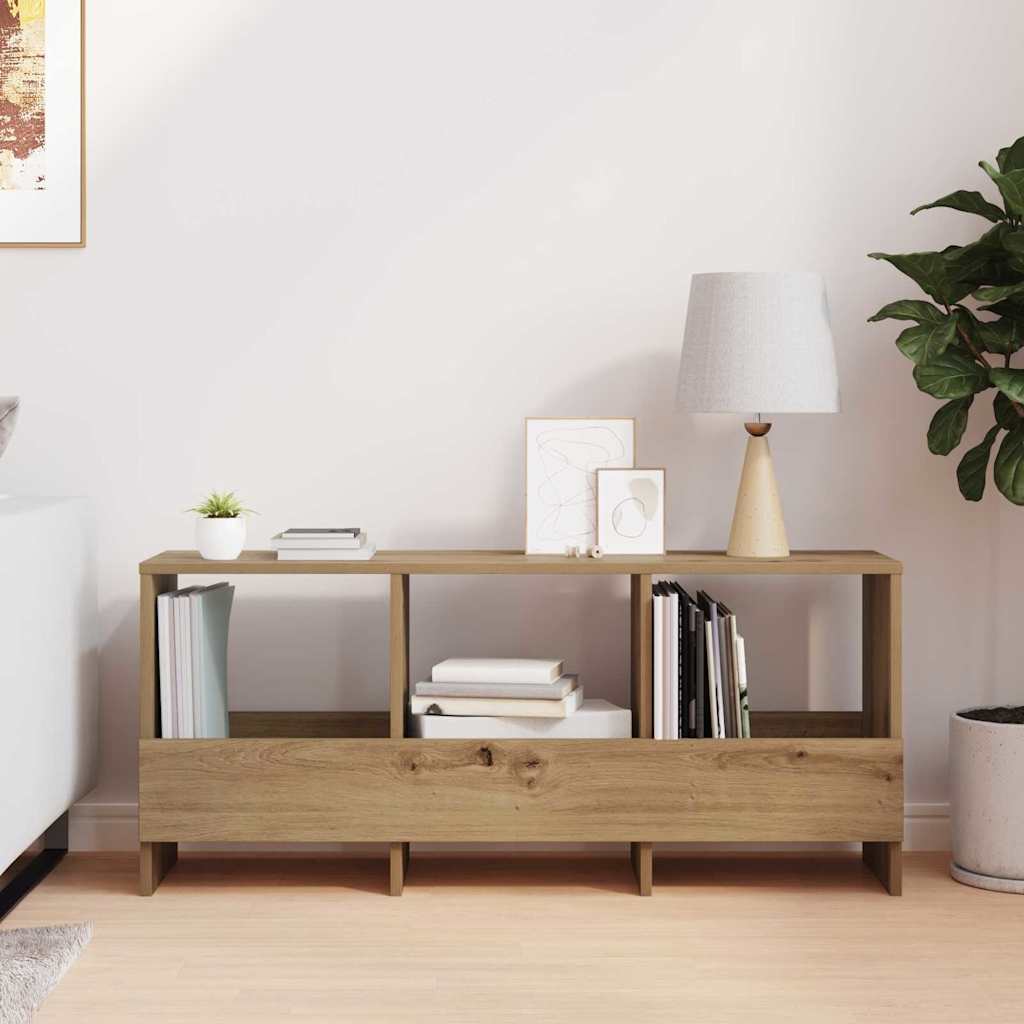 vidaXL Magazine Rack Artisan Oak 102 x 30 x 45 cm