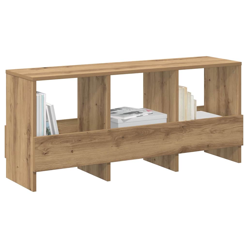 vidaXL Magazine Rack Artisan Oak 102 x 30 x 45 cm