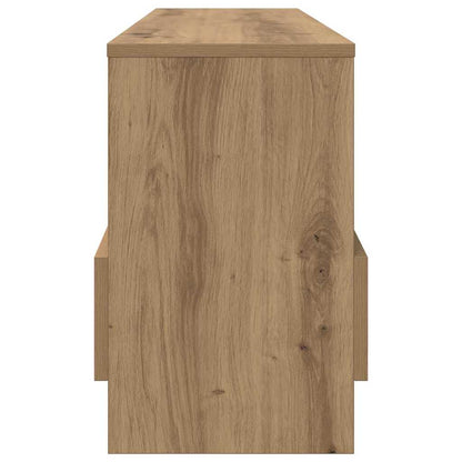 vidaXL Magazine Rack Artisan Oak 102 x 30 x 45 cm