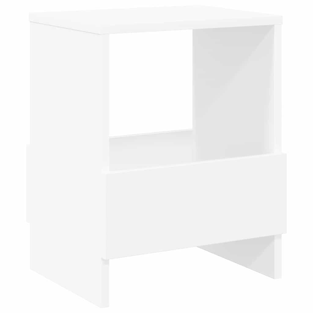 vidaXL Magazine Rack 2 pcs White 35 x 30 x 45 cm