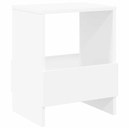 vidaXL Magazine Rack 2 pcs White 35 x 30 x 45 cm