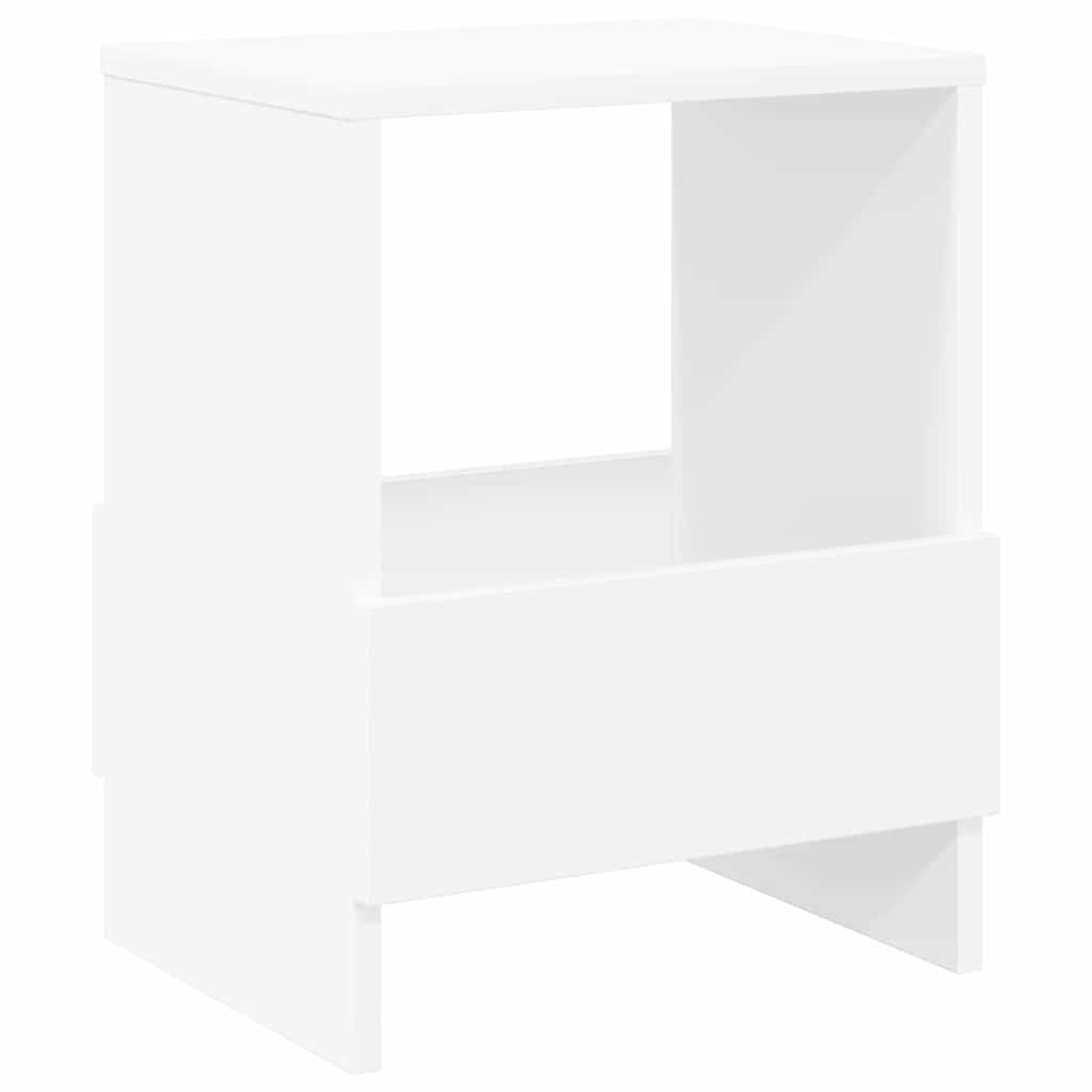 vidaXL Magazine Rack 2 pcs White 35 x 30 x 45 cm