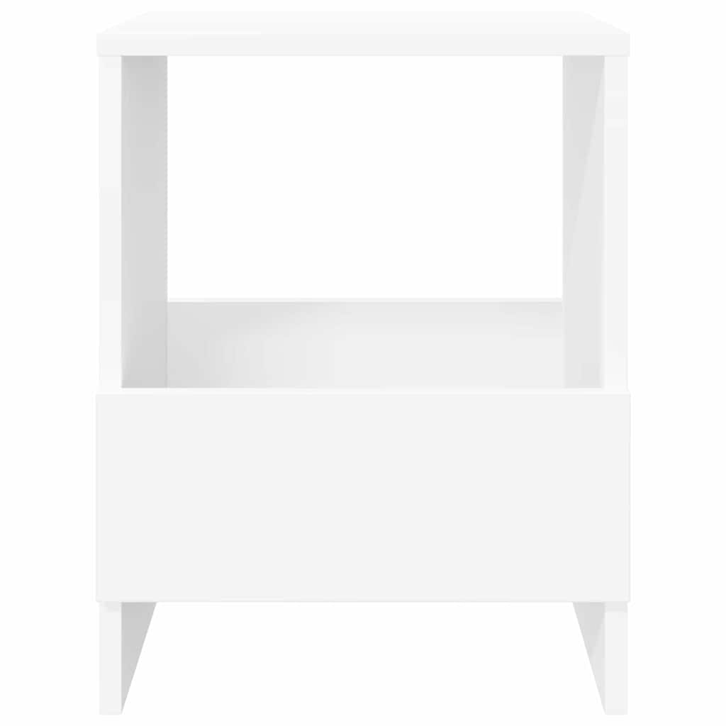 vidaXL Magazine Rack 2 pcs White 35 x 30 x 45 cm