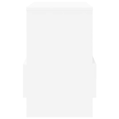 vidaXL Magazine Rack 2 pcs White 35 x 30 x 45 cm