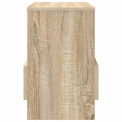 vidaXL Magazine Rack Sonoma Oak 35 x 30 x 45 cm